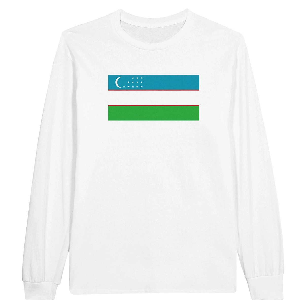 T-shirt manches longues ouzbékistan coton douceur exceptionnelle