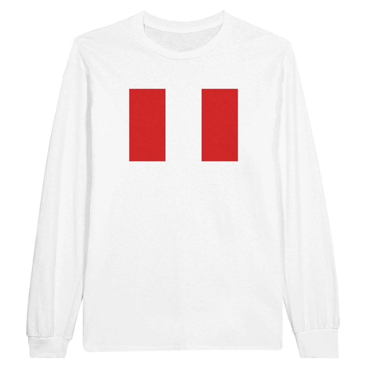 T-shirt manches longues pérou couleur coton mélangé doux