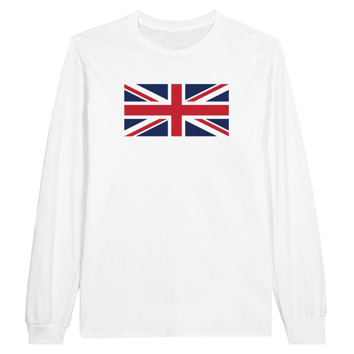 T-shirt manches longues royaume-uni coton mélangé doux