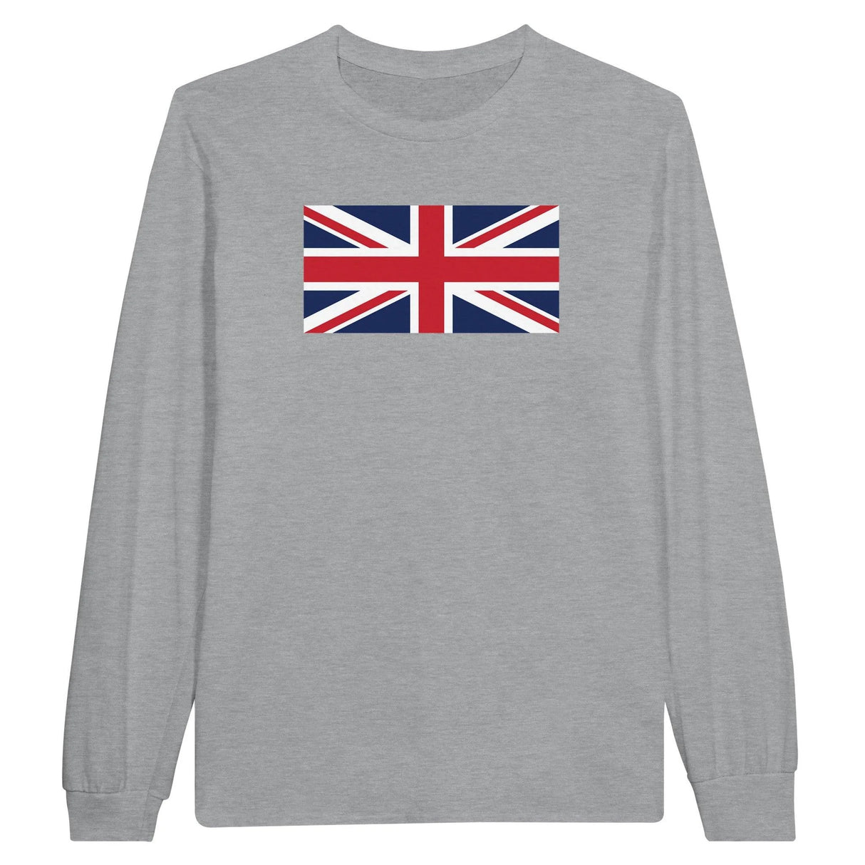 T-shirt manches longues royaume-uni coton mélangé doux