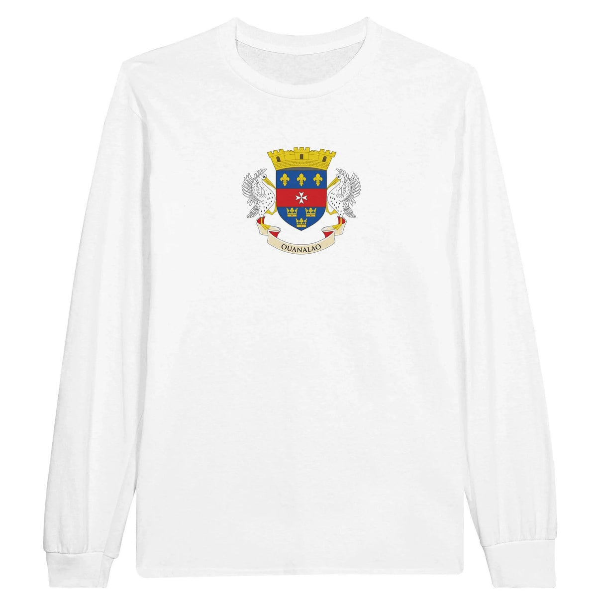 T-shirt manches longues saint-barthélemy coton mélangé