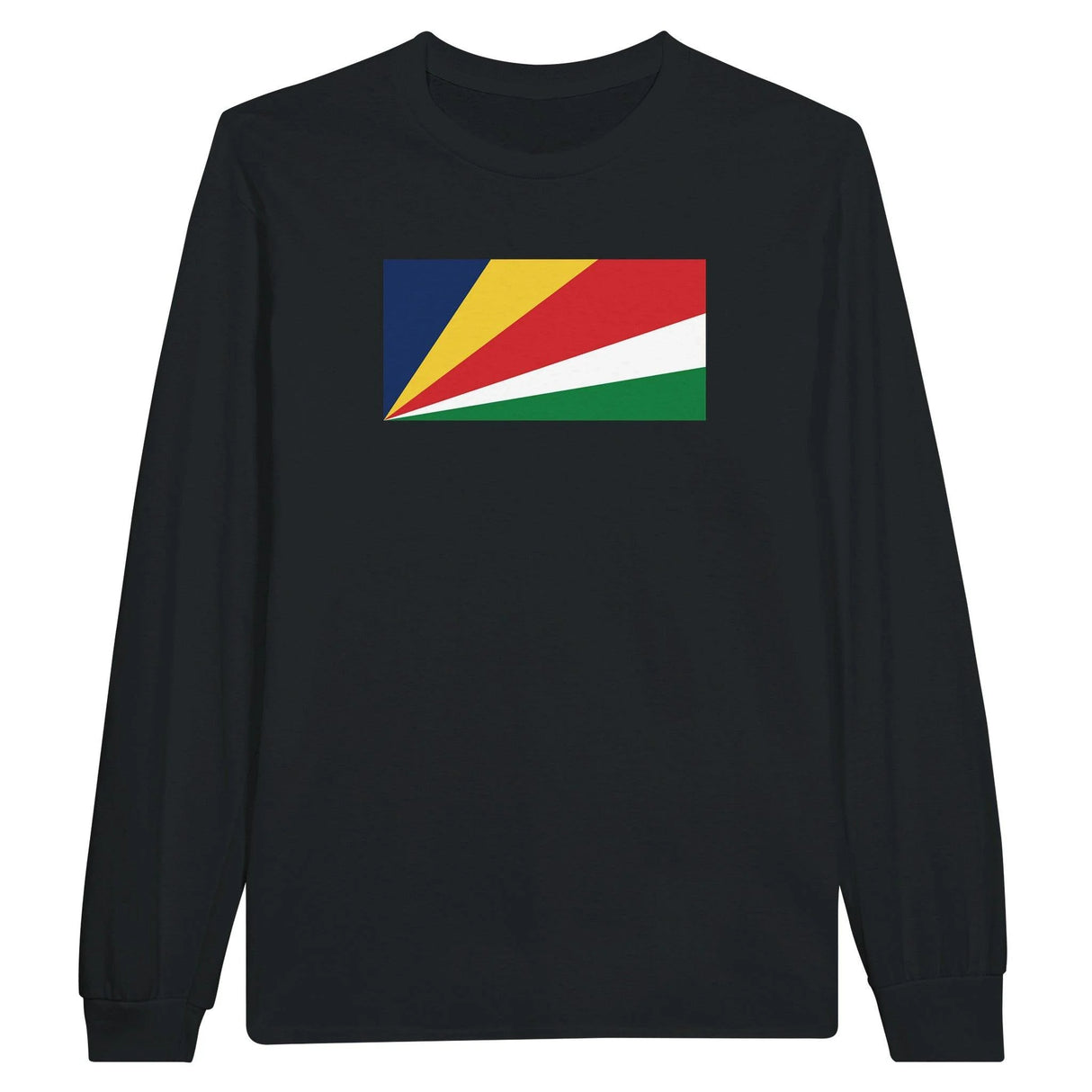 T-shirt manches longues seychelles coton mélangé imprimé