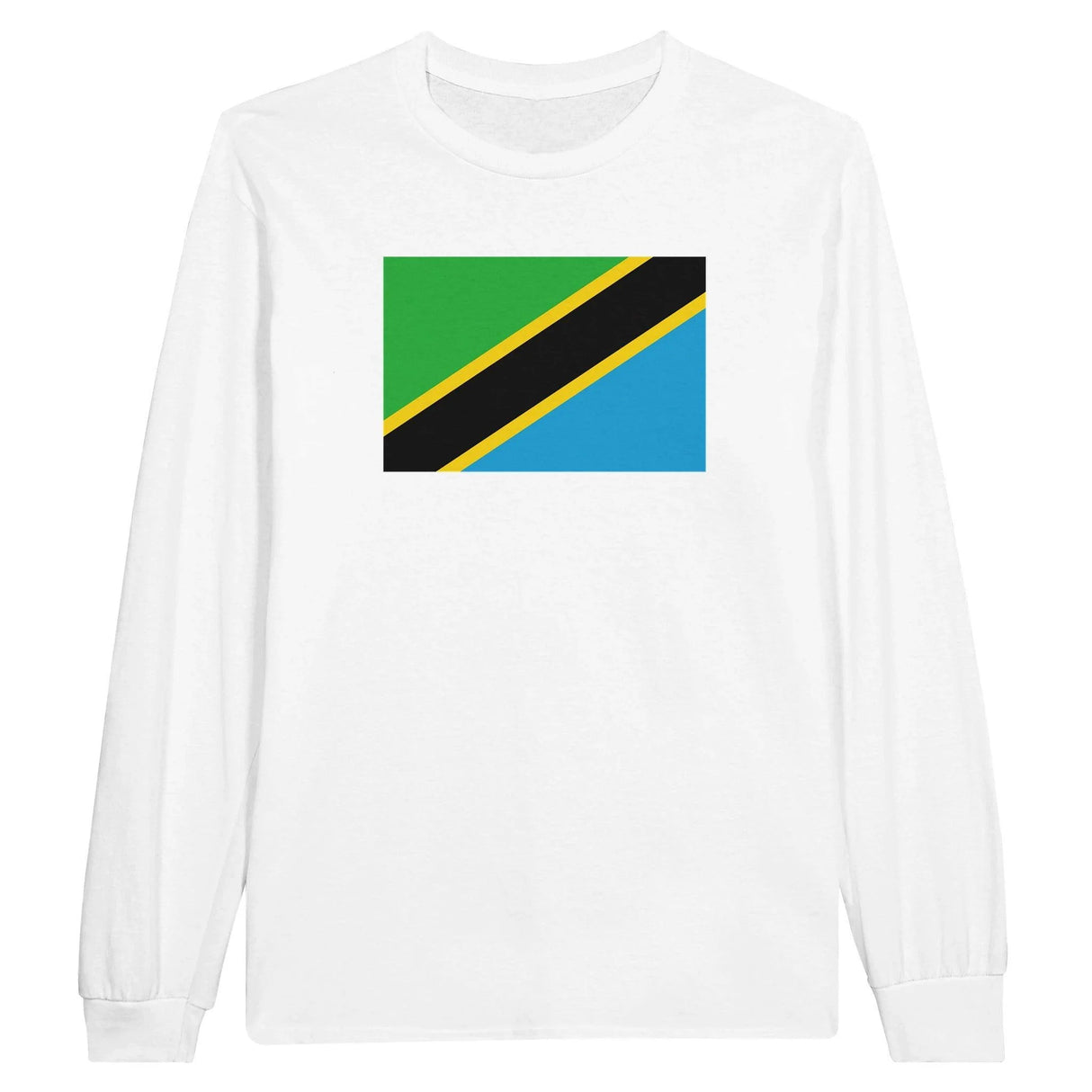 T-shirt manches longues tanzanie coton mélangé douceur