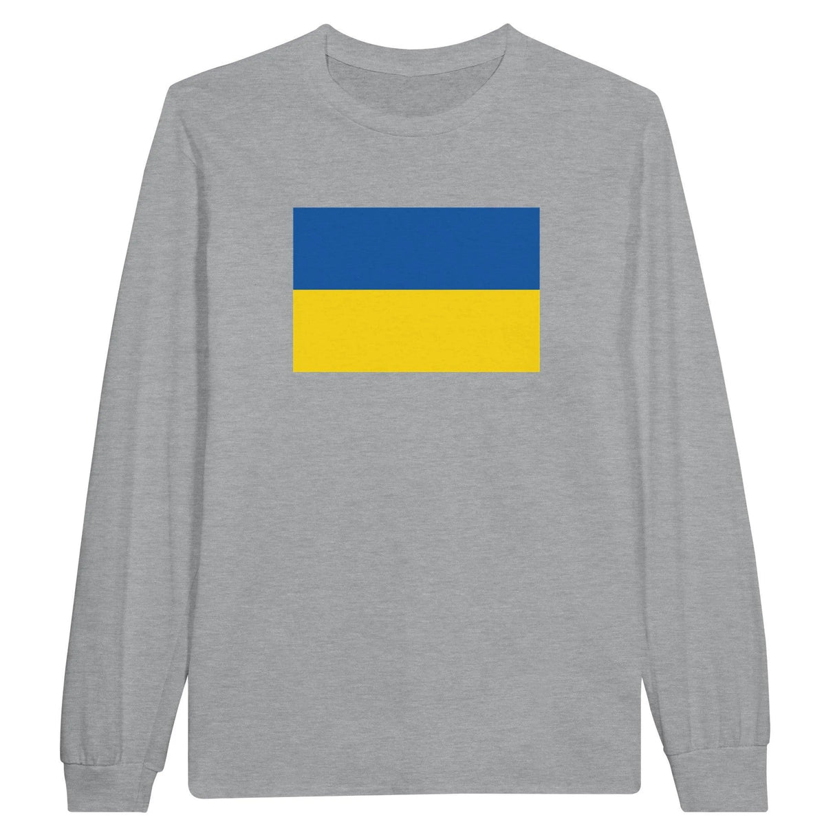 T-shirt manches longues ukraine coton mélangé douceur exceptionnelle