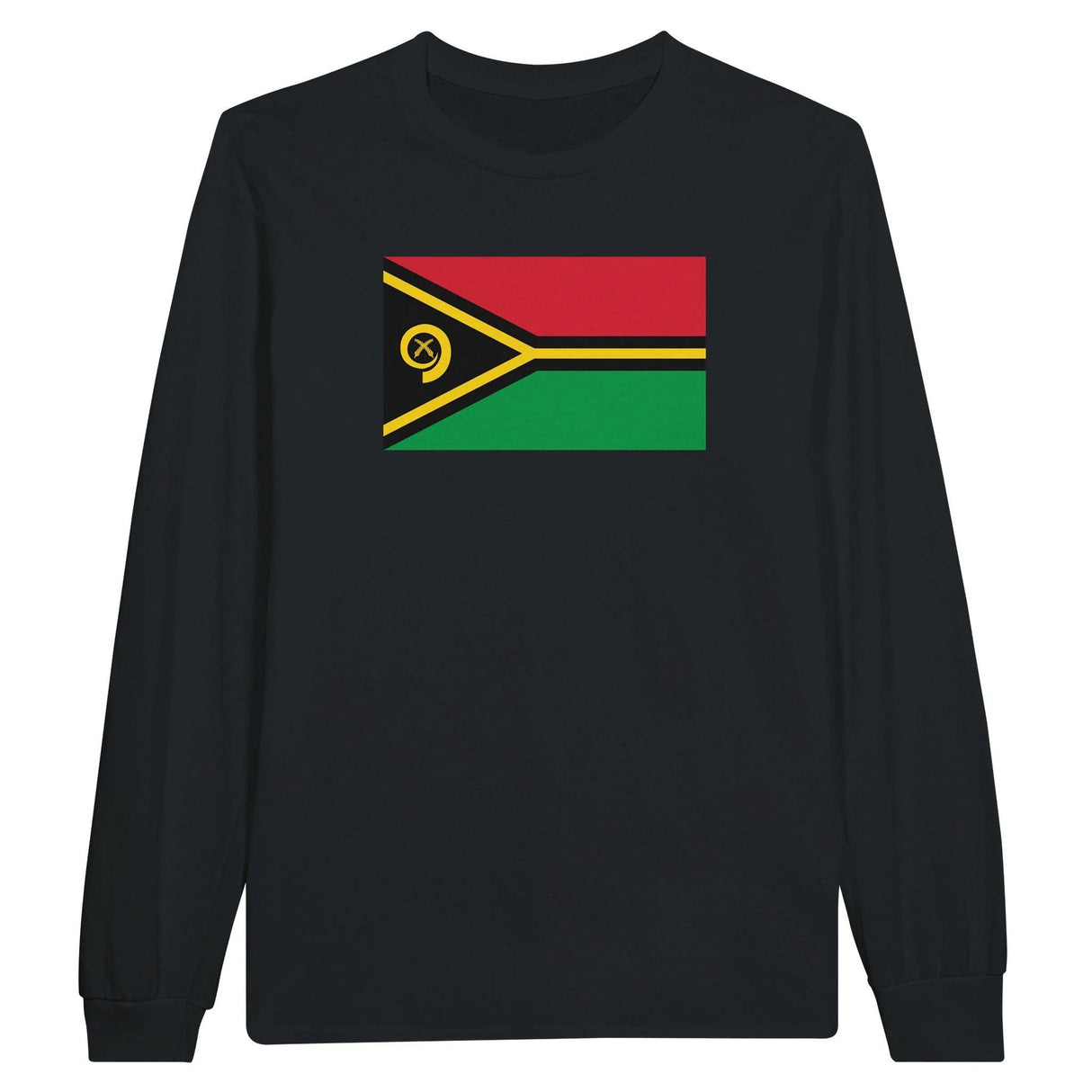 T-shirt manches longues vanuatu coton mélangé douceur exceptionnelle