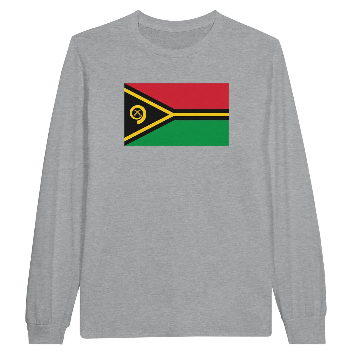 T-shirt manches longues vanuatu coton mélangé douceur exceptionnelle