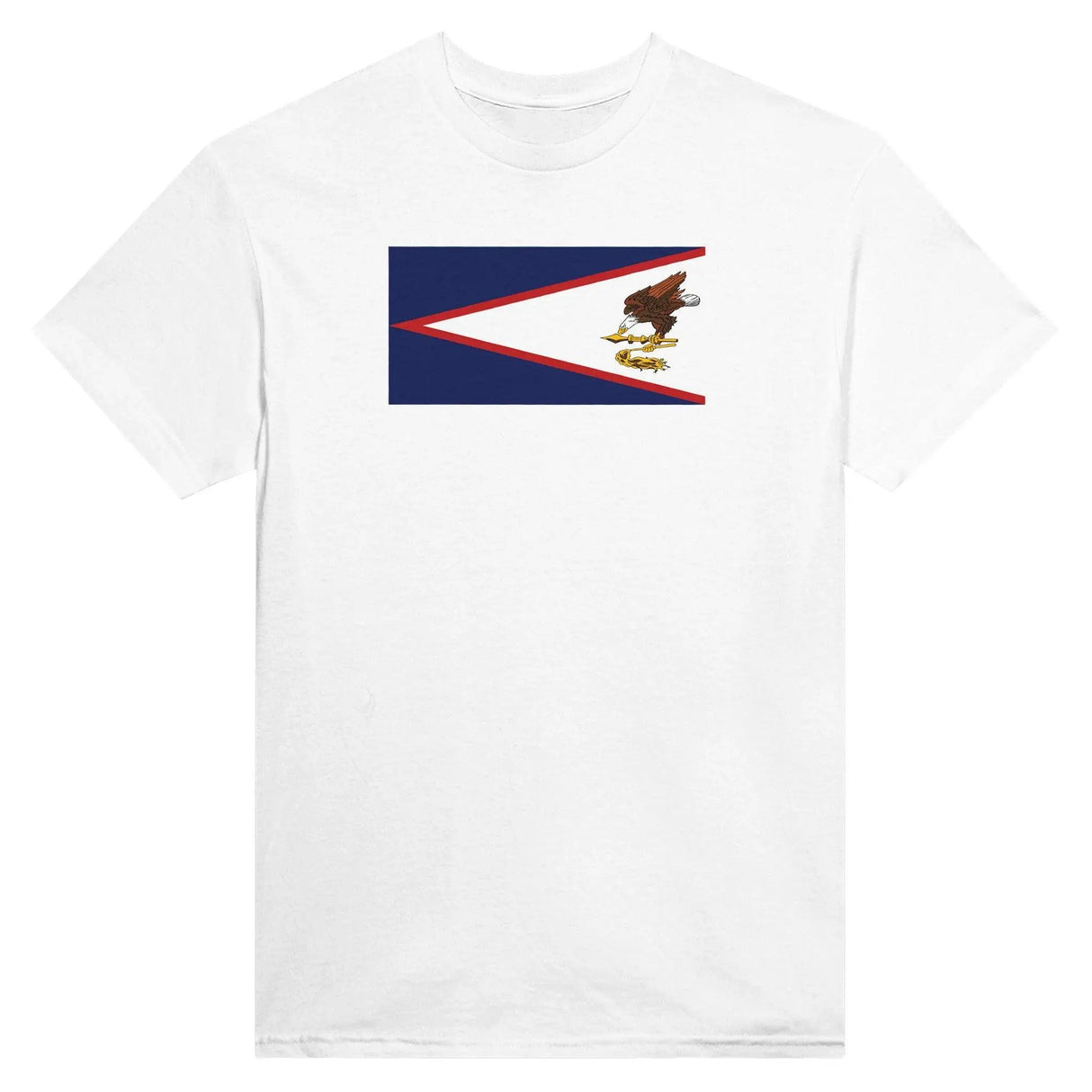 T-shirt samoa américaines brodé coton mélangé élégant