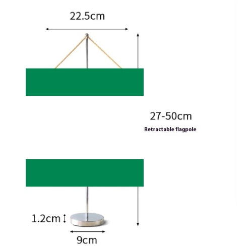Fanion Table Drapeau Nigeria en Polyester