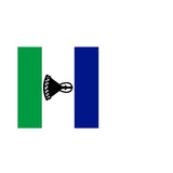 Fanion Table Drapeau Lesotho en Polyester