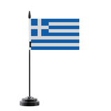 Bandera de mesa de Grecia 