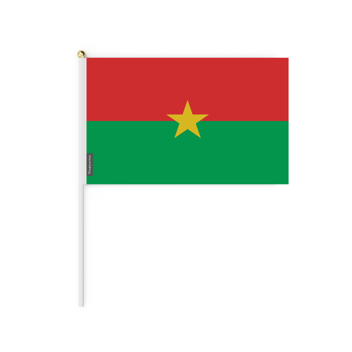 Mini Flag of Burkina Faso in various sizes 100% polyester