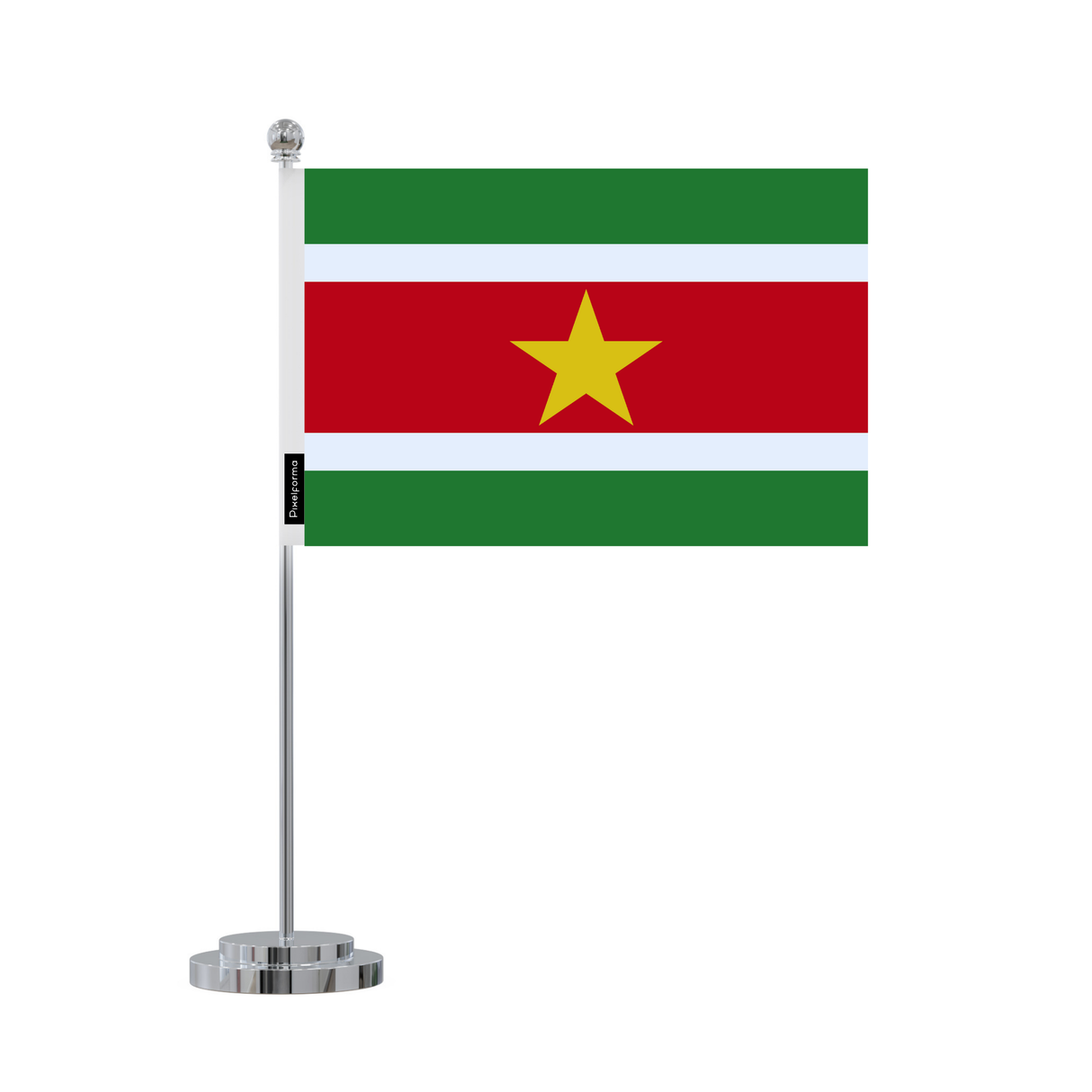 Drapeau bureau du Suriname