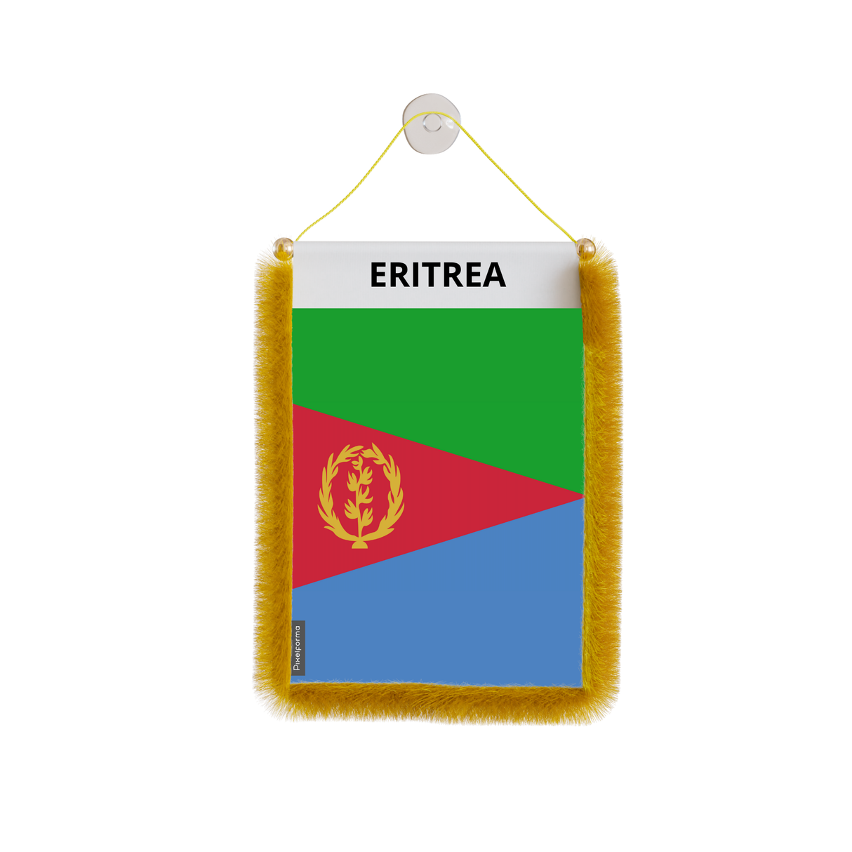 Eritrea Flag Car Pennant