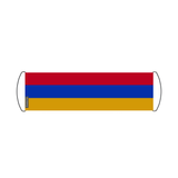 Scrolling Banner Flag of Armenia 