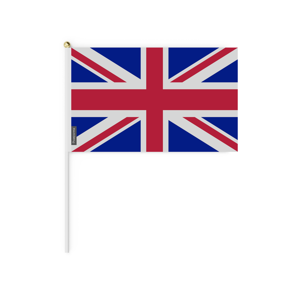 Mini UK flag in multiple sizes 100% polyester