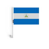 Drapeau voiture du Nicaragua en polyester