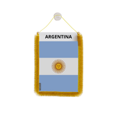 Argentina Flag Car Pennant