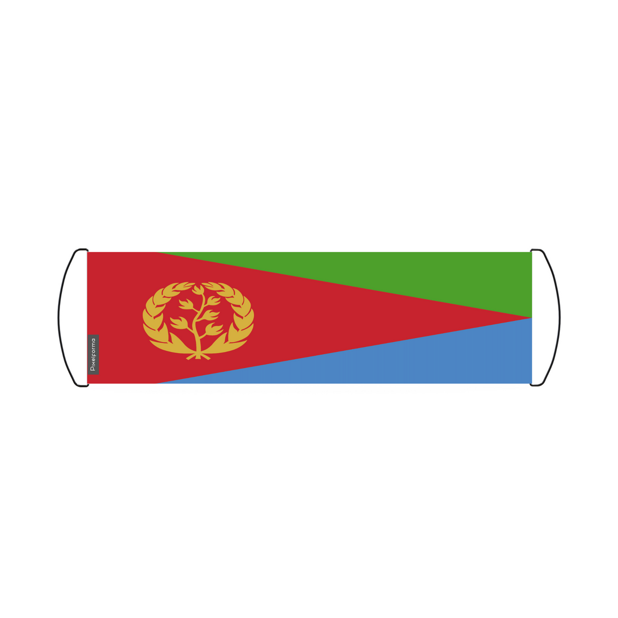 Scrolling Banner Flag of Eritrea