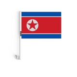 Bandera de coche de poliéster de Corea del Norte