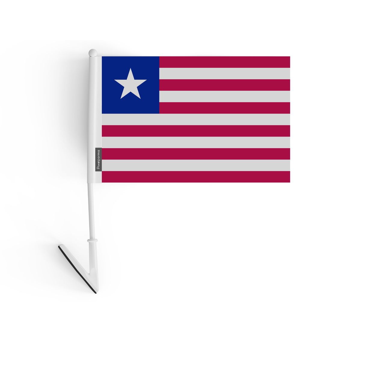 Drapeau adhésif du Liberia