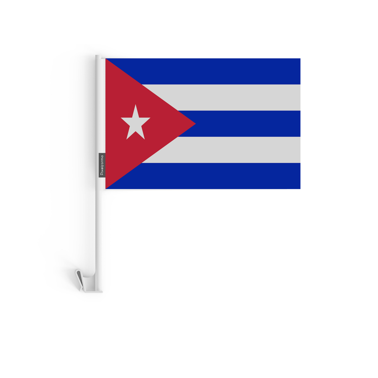 Drapeau voiture de Cuba en polyester