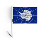 Drapeau adhésif de l'Antarctique officiel