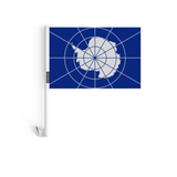 Drapeau voiture de l'Antarctique officiel en polyester