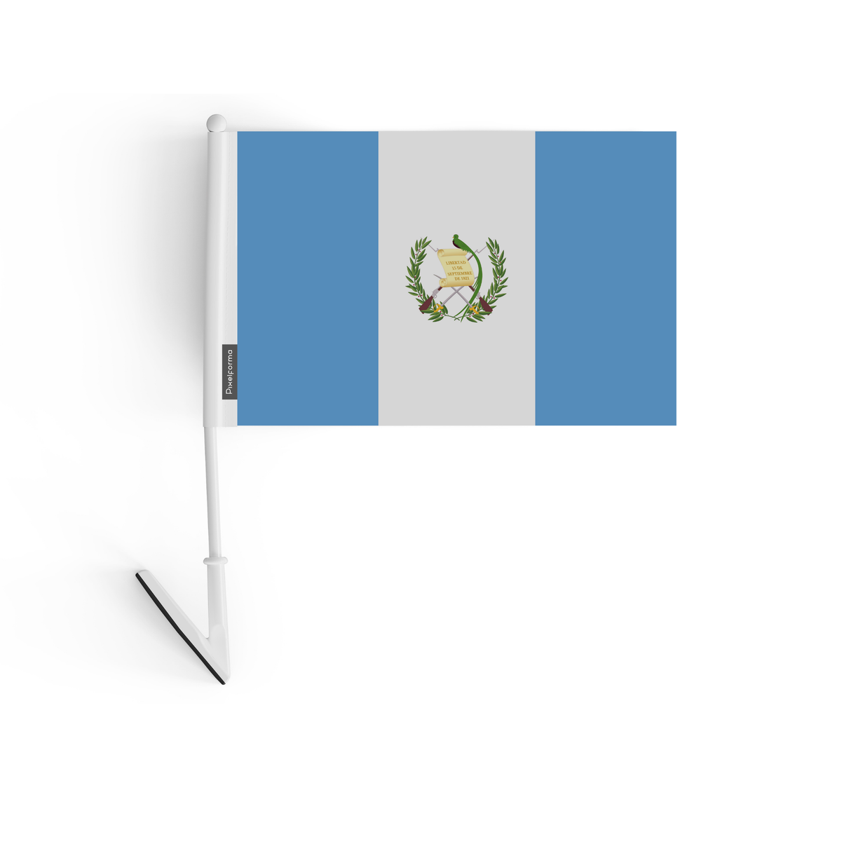 Drapeau adhésif du Guatemala