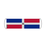 Banner de desplazamiento de bandera de República Dominicana 