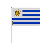 Mini Flag of Uruguay in various sizes 100% polyester