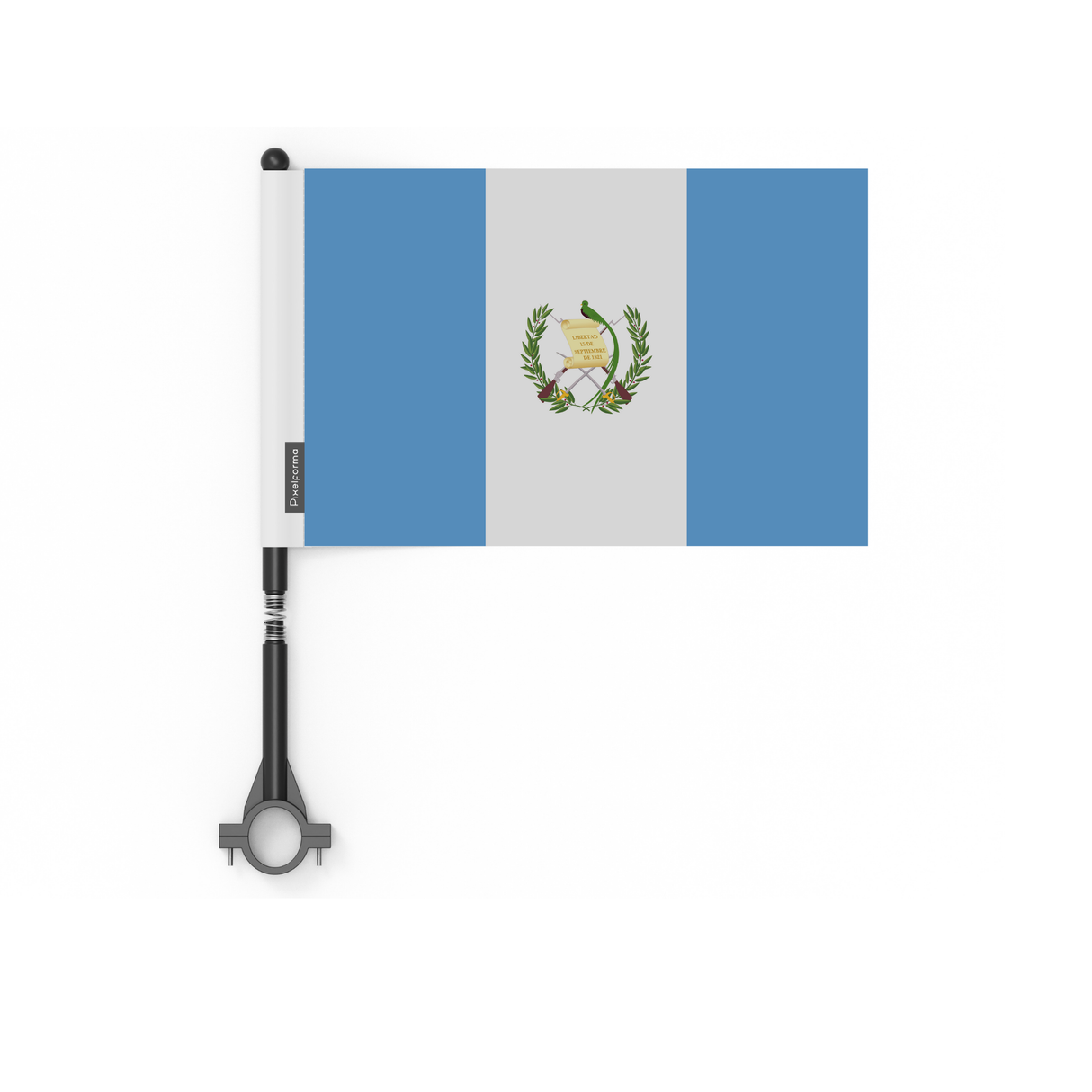 Drapeau de vélo du Guatemala en polyester