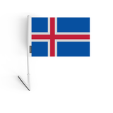 Drapeau adhésif de l'Islande