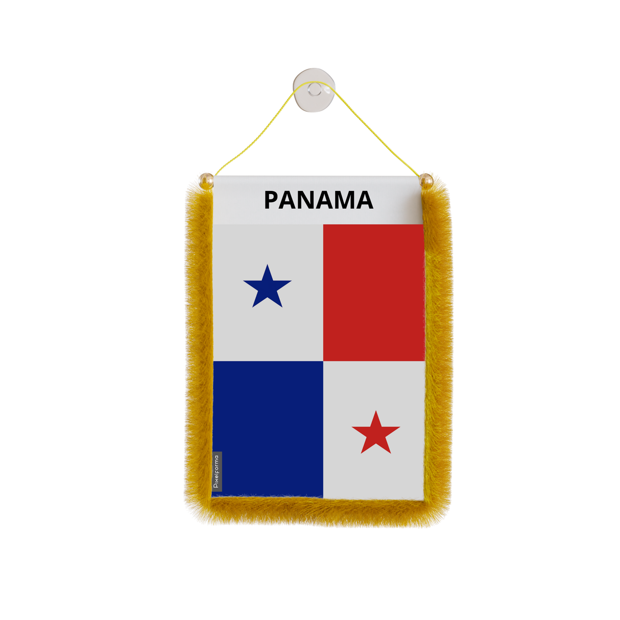 Panama Flag Car Pennant