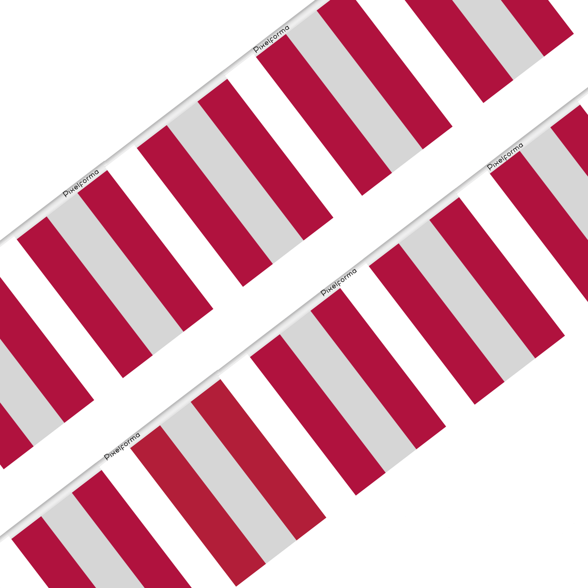 Austria Polyester Flag Garland