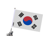 Poste de ventosa con bandera de Corea del Sur