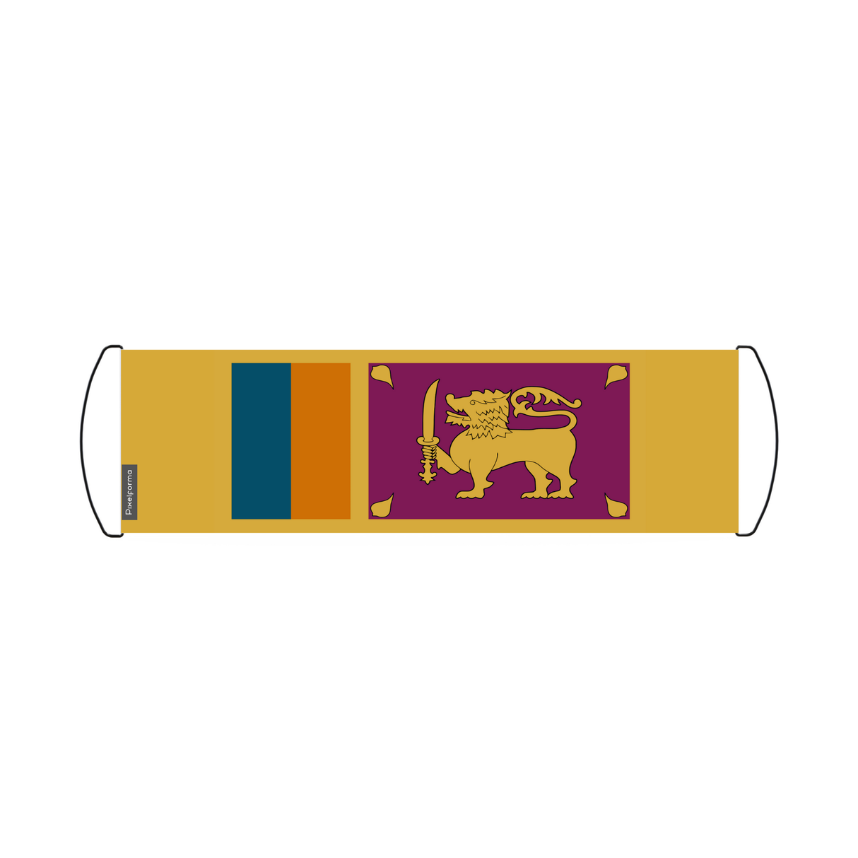 Bannière de défilement Drapeau du Sri Lanka