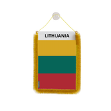 Lithuania Flag Car Pennant