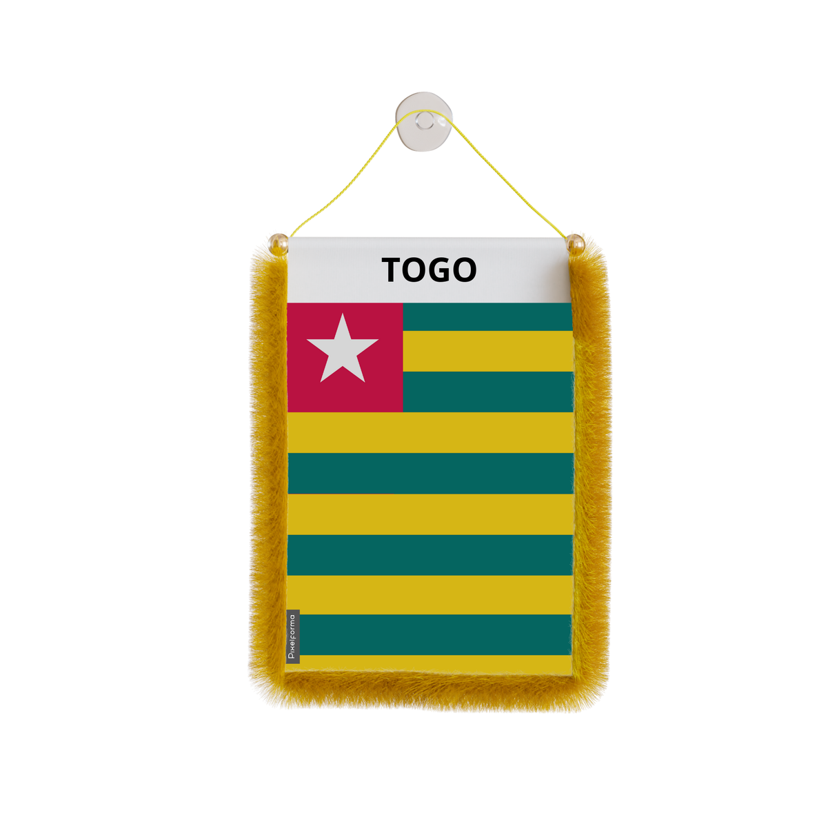 Togo Flag Car Pennant