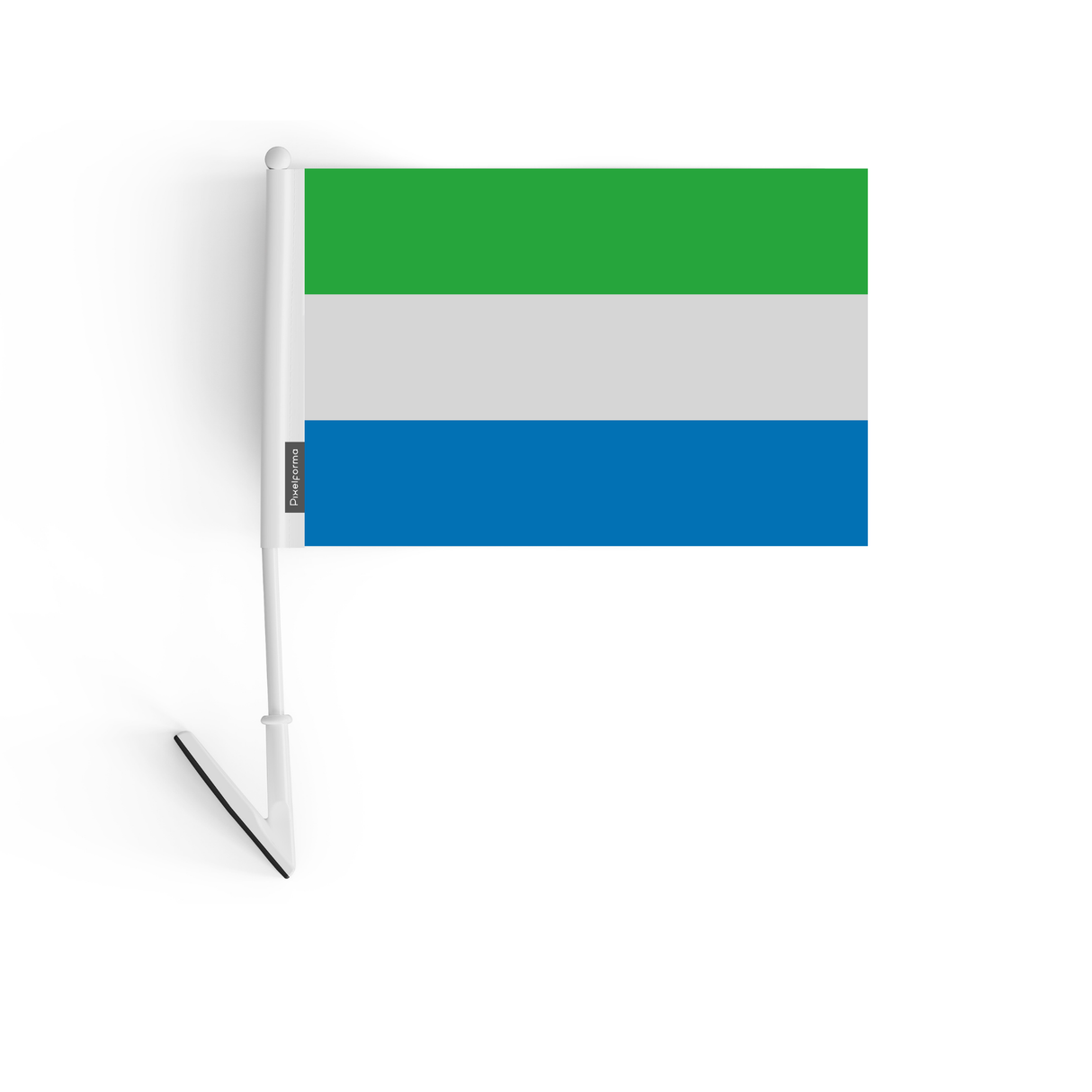 Drapeau adhésif de Sierra Leone