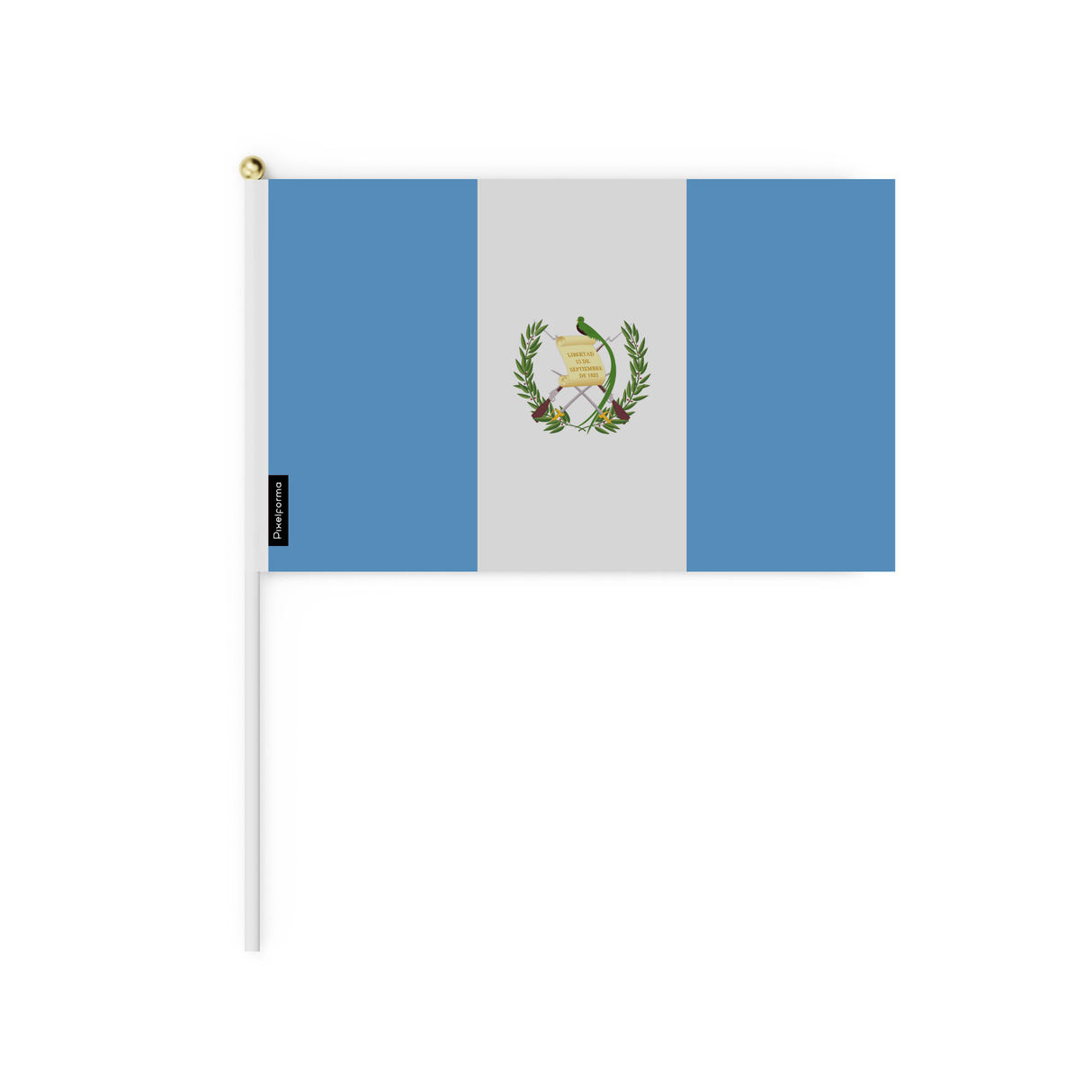 Mini Flag of Guatemala in various sizes 100% polyester