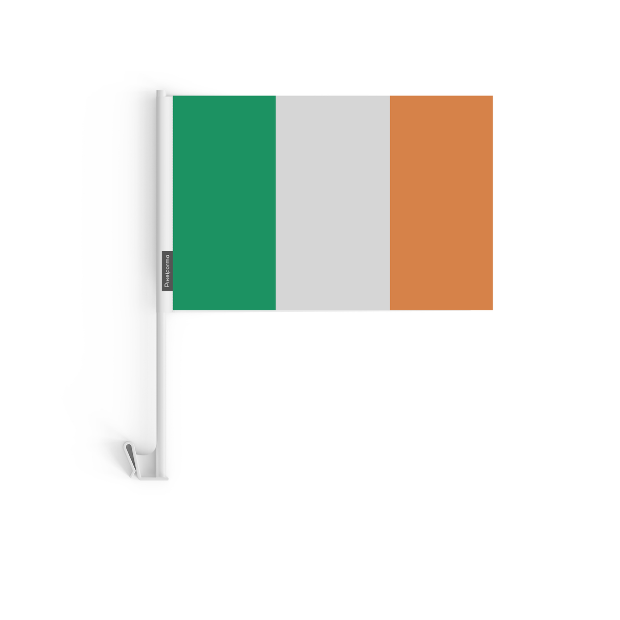 Drapeau voiture de l'Irlande en polyester