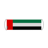 United Arab Emirates Flag Scrolling Banner 