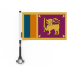 Polyester Sri Lanka Bicycle Flag