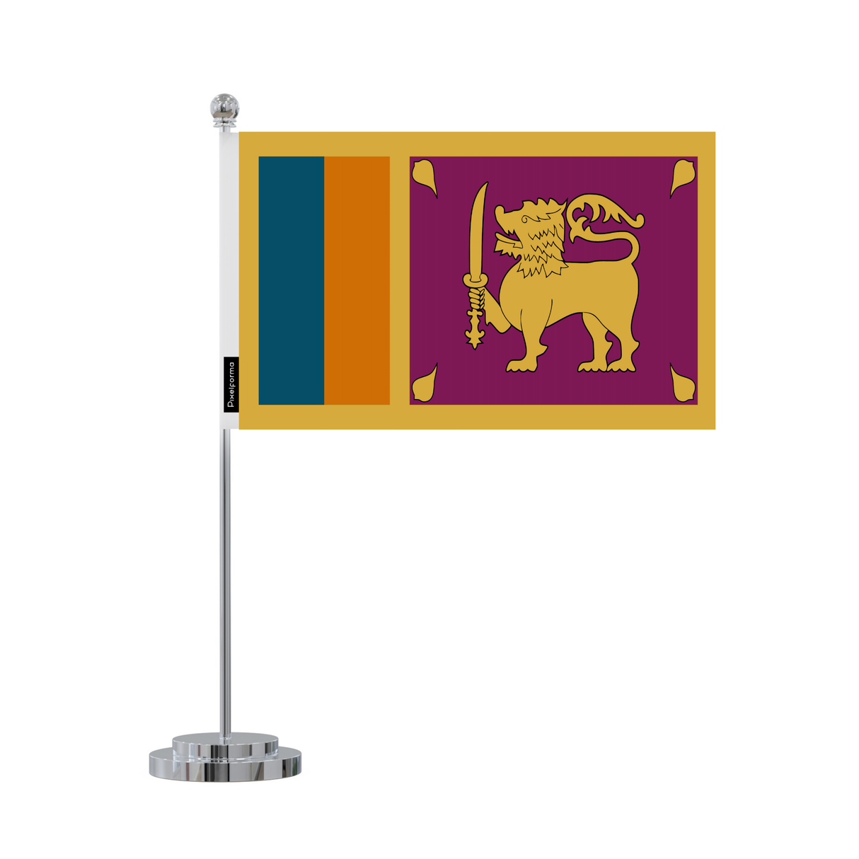 Drapeau bureau du Sri Lanka