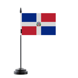 Bandera de mesa de República Dominicana 