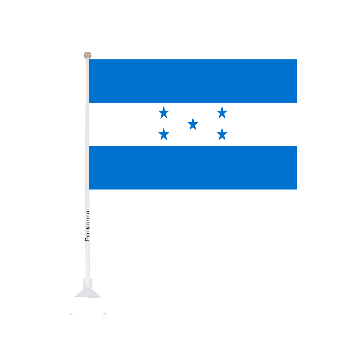 Mini flag suction cup Flag of Honduras