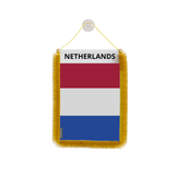 Netherlands Flag Car Pennant