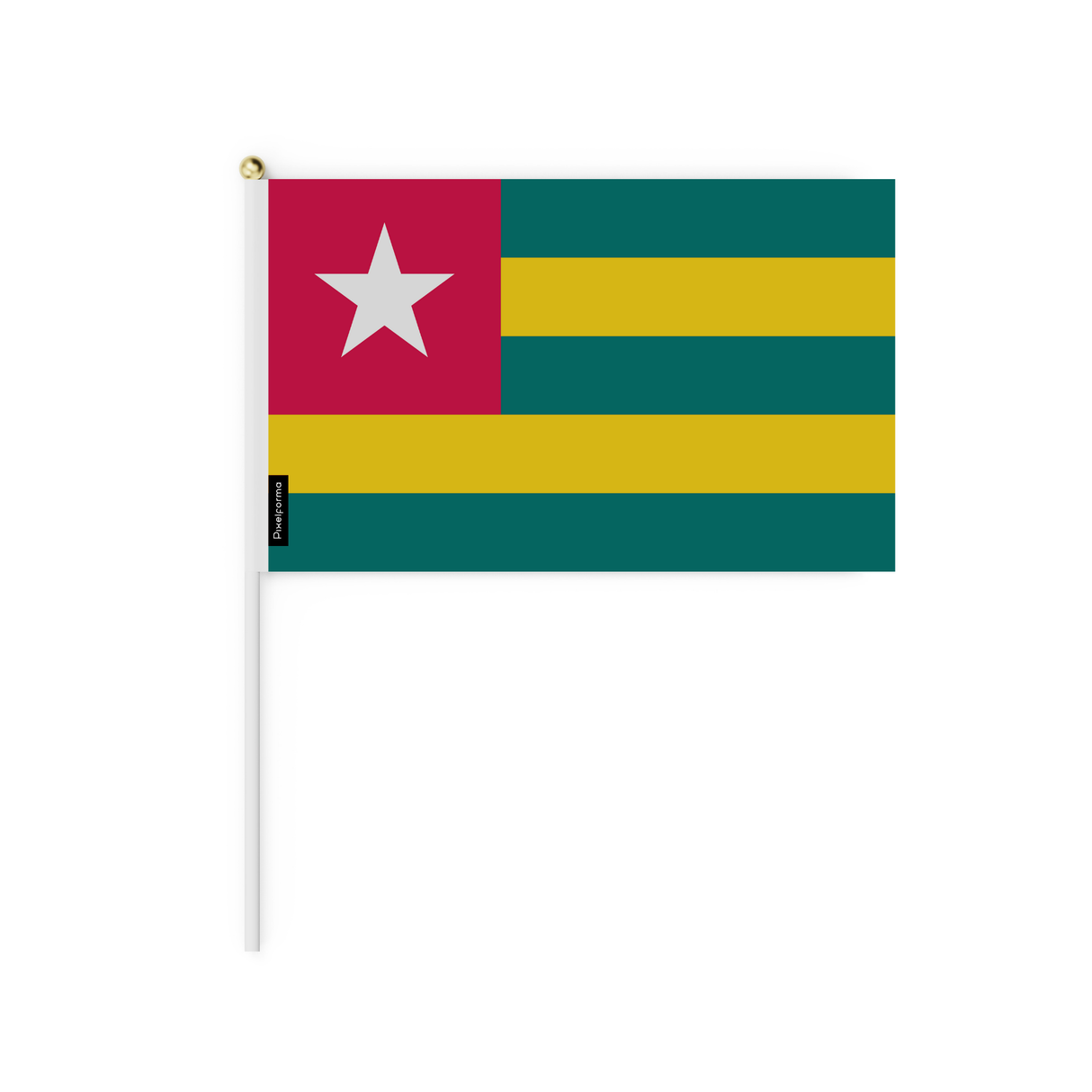 Lotes Mini Bandera de Togo en varios tamaños