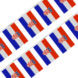 Croatia Flag Garland in several sizes