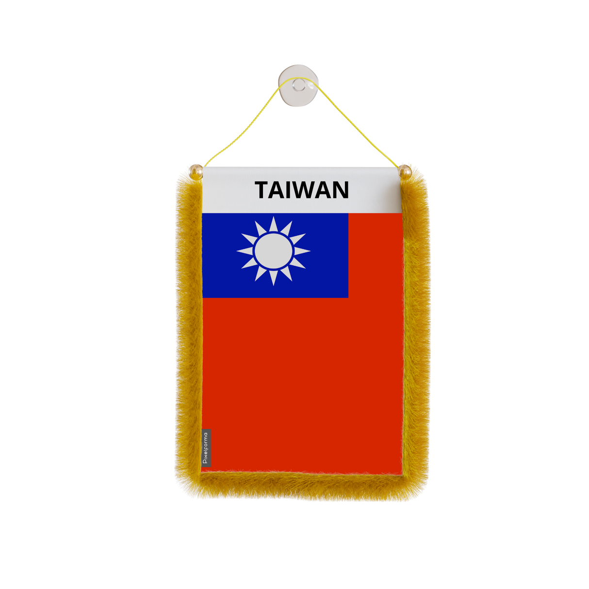 Taiwan Flag Car Pennant